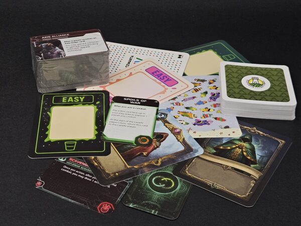 Custom game cards printing